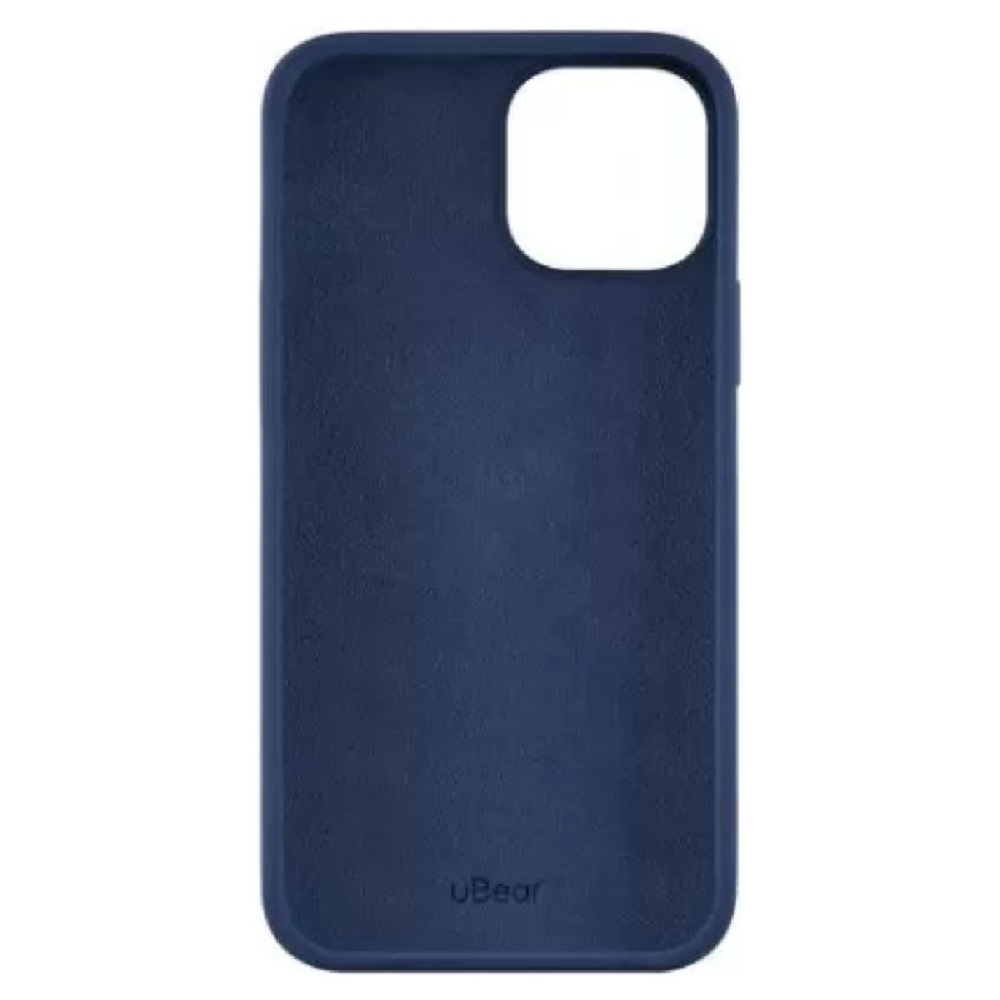 Чехол силиконовый uBear Touch Case iPhone 13, темно-синий