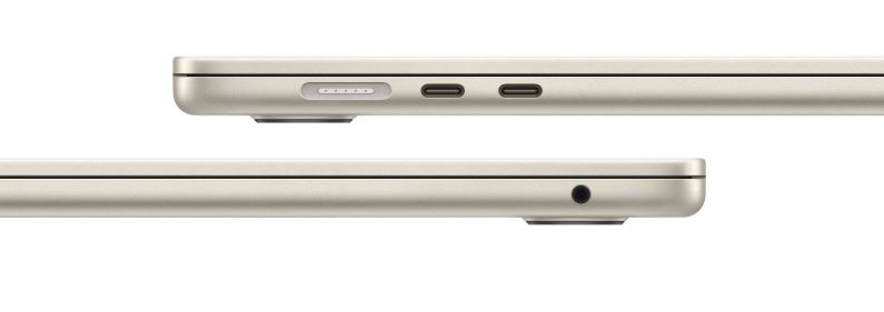 Apple MacBook Air 15 (M5, 10C/10C, 2026), 32 ГБ, 1ТБ SSD, Starlight (Z1LU000K2)