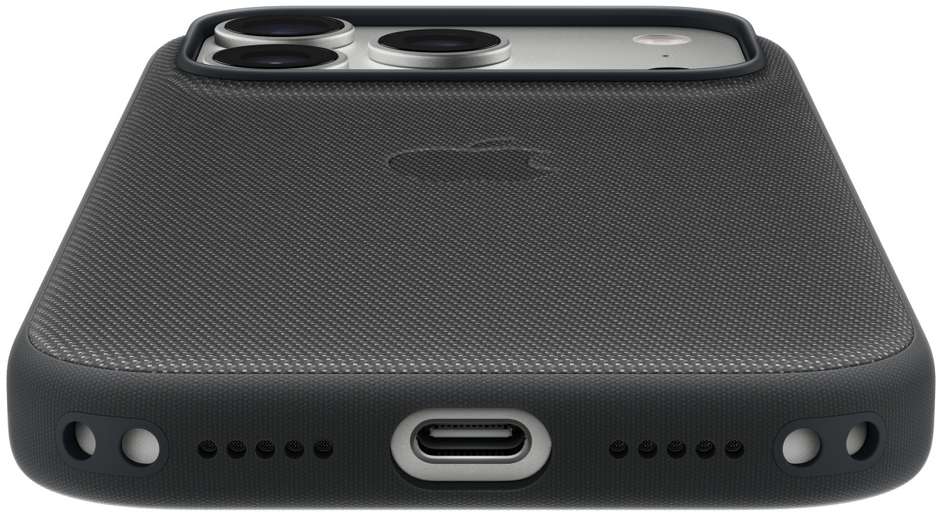 Чехол Apple TechWoven Case с MagSafe для iPhone 17 Pro, черный (Black) MGF34FE/A