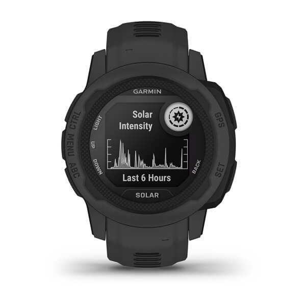 Умные часы Garmin Instinct 2s Solar, черный (010-02564-00)