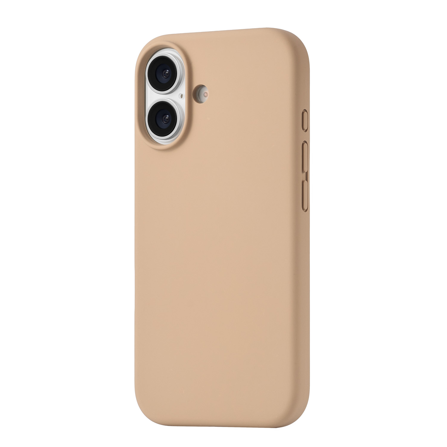 Чехол uBear Touch Mag Case с MagSafe для iPhone 17 (силикон, софт-тач), латте (CS543LT63TH-I25M)