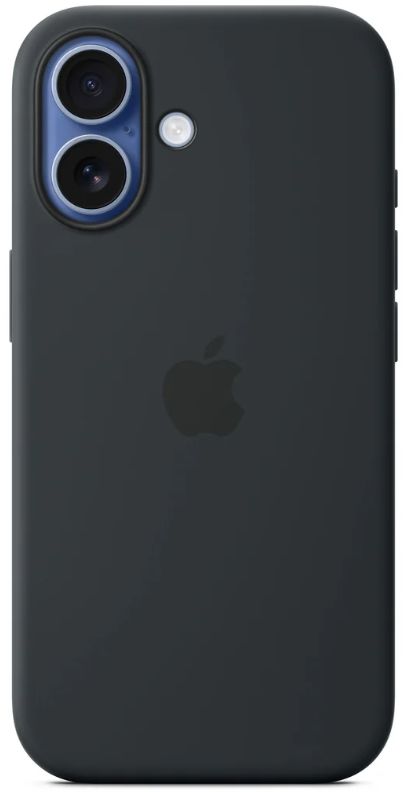 Apple Silicone Case с MagSafe для iPhone 17, черный (Black) MGF14FE/A