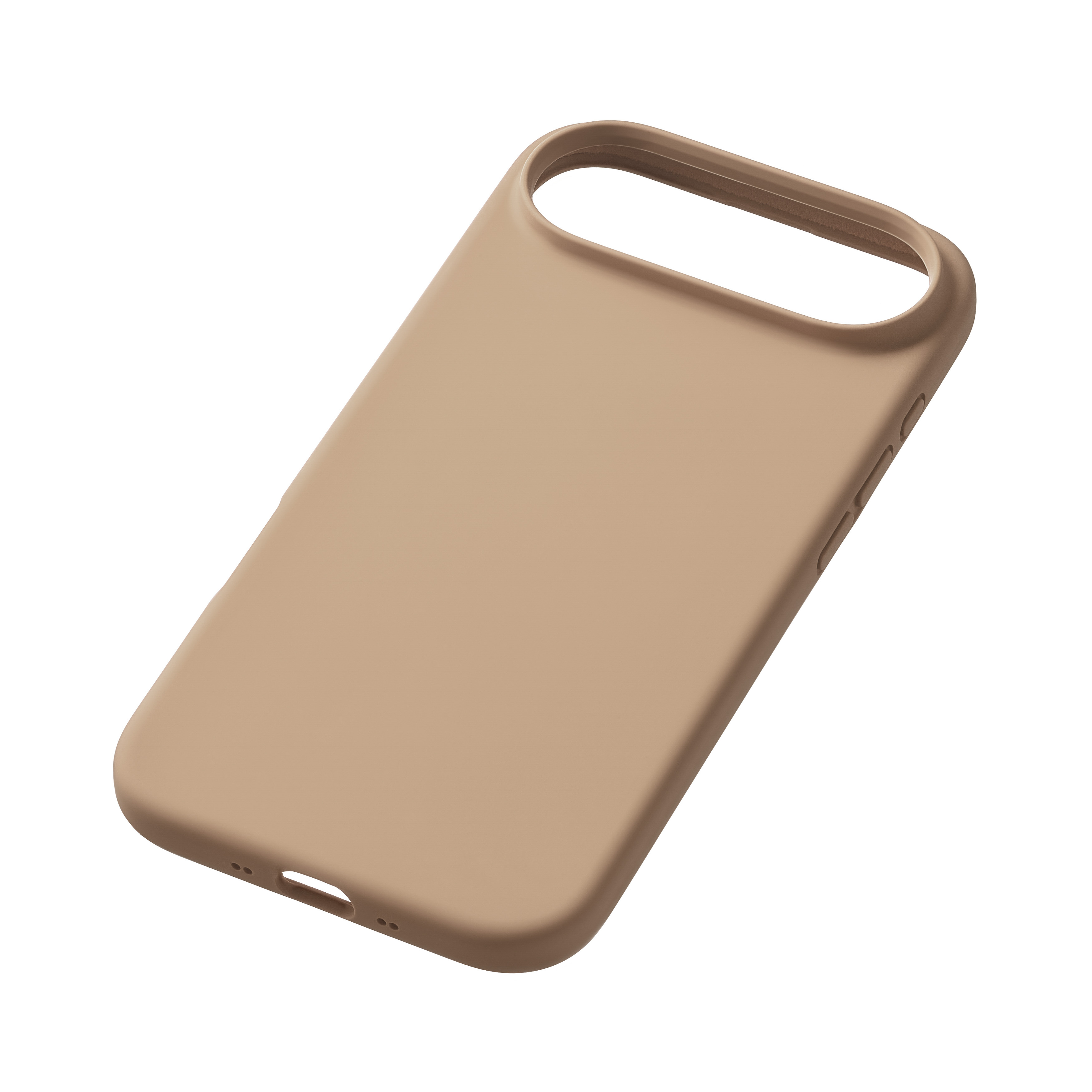 Чехол uBear Touch Mag Case с MagSafe для iPhone Air (силикон, софт-тач), латте (CS551LT66ATH-I25M)