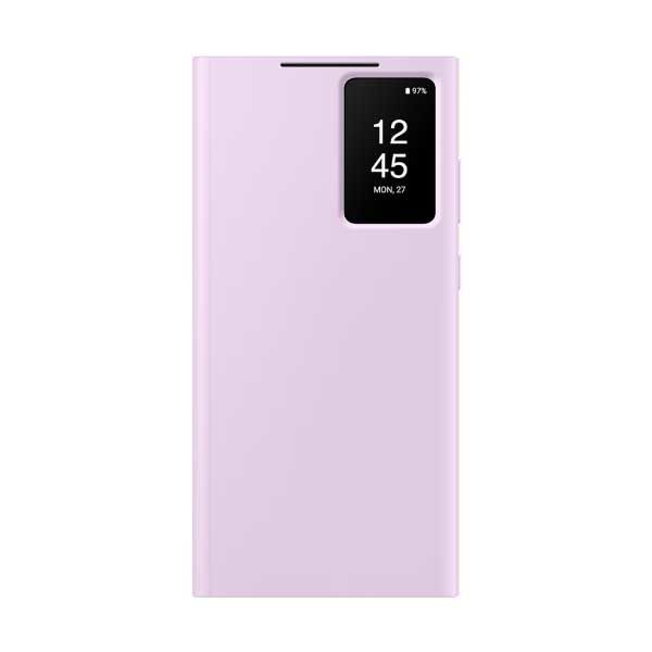 Чехол Samsung для Galaxy S23 Ultra Smart View Wallet Case EF-ZS918CVEGWW, лавандовый