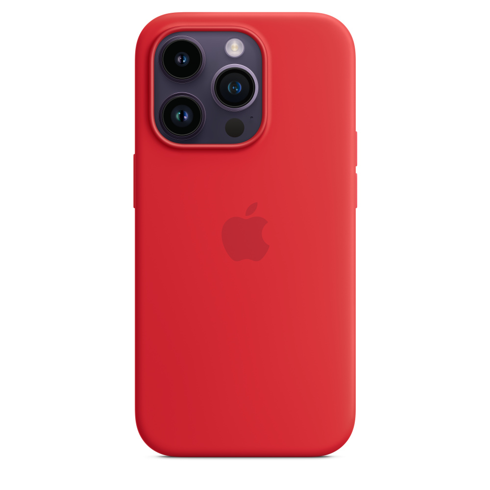 Силиконовый чехол MagSafe для iPhone 14 Pro - (PRODUCT)RED MPTG3