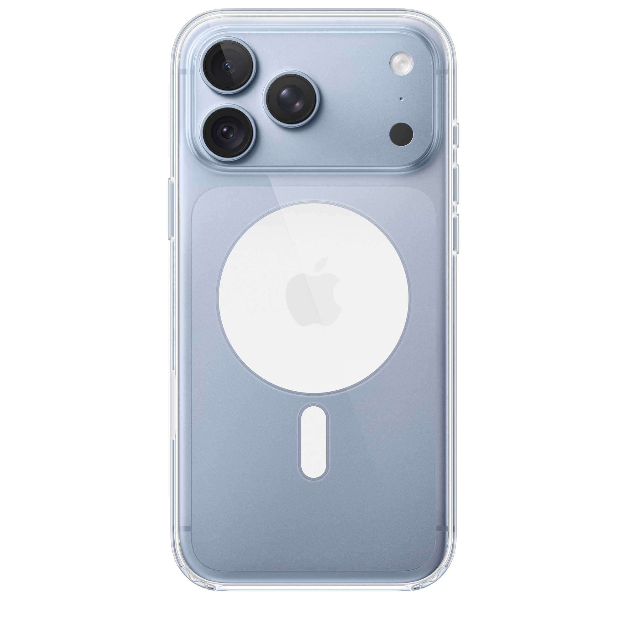 Чехол Apple Clear Case с MagSafe для iPhone 18 Pro Max, прозрачный (MKDV4ZM/A)