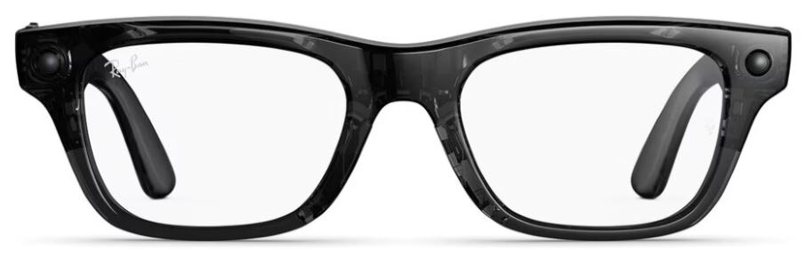 Meta Ray-Ban Blayzer Optics Gen2 RW7001, S54 Matte Transparent Black