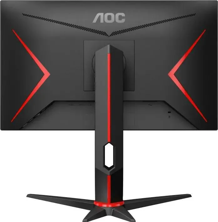AOC Gaming 24G2ZU, черный/красный