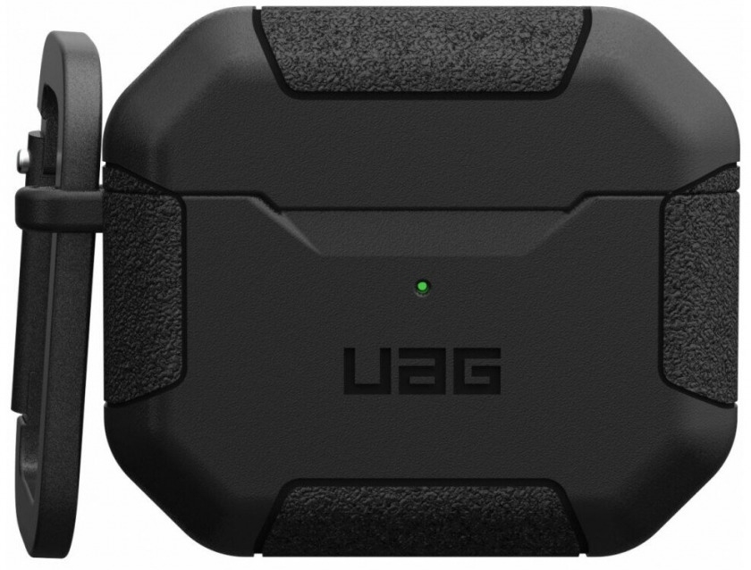 Чехол + карабин UAG Scout Case для Apple AirPods 3 черный 104127114040