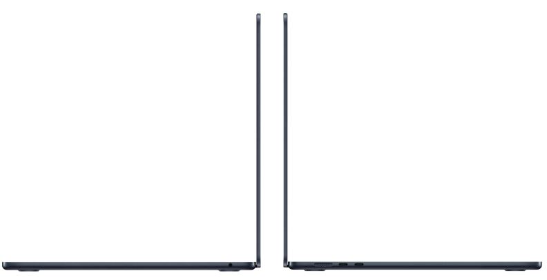 Apple MacBook Air 15 (M5, 10C/10C, 2026), 32 ГБ, 2 ТБ SSD, Midnight (Z1LX000K7)