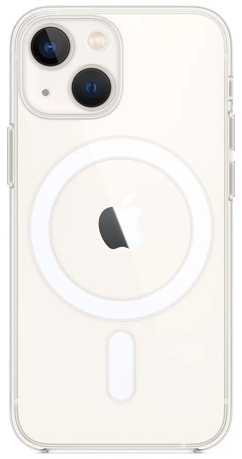 Чехол Apple MagSafe прозрачный для iPhone 13 mini, прозрачный MM2W3