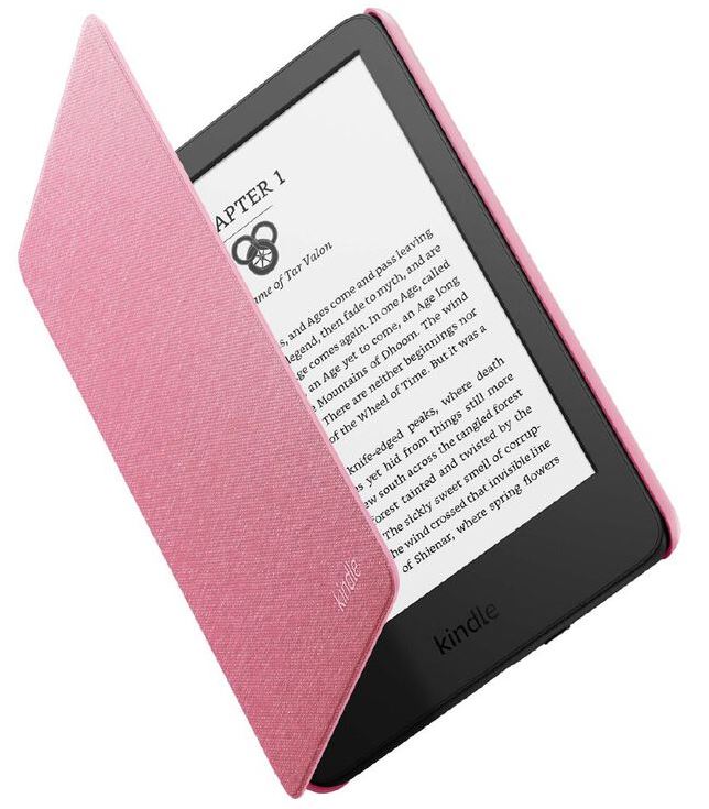 Чехол для книги Amazon Kindle Fabric Cover 11th gen (2024), розовый