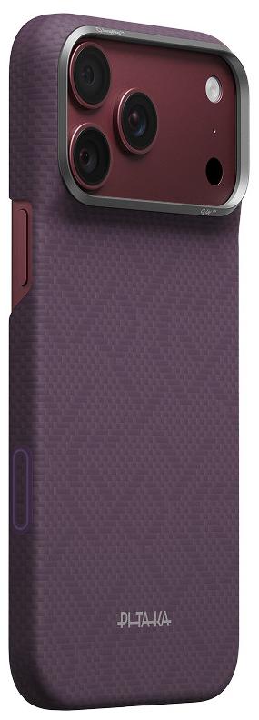 Чехол PITAKA Edge Case с MagSafe для iPhone 18 Pro Max, фиолетовый (KI1822PM)