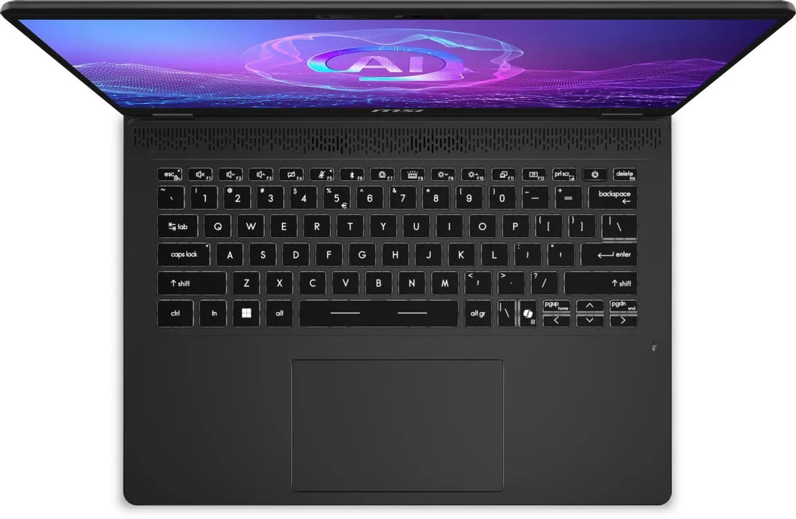 Ноутбук MSI Prestige 14 AI+ Evo C2VMG-044RU (Intel Core Ultra 7 258V, Intel Arc 140V) 32ГБ, 1ТБ SSD, Windows 11 Pro, серый (9S7-14N321-044)