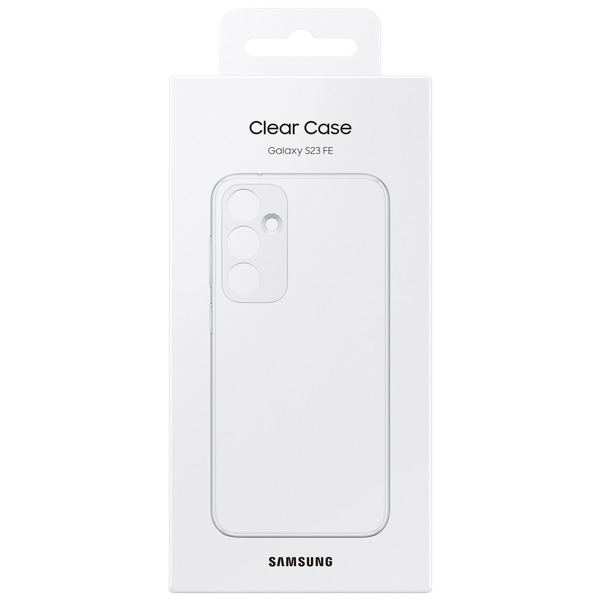 Чехол Samsung Clear Cover для Galaxy S23 FE, прозрачный ( EF-QS711CTEGRU)