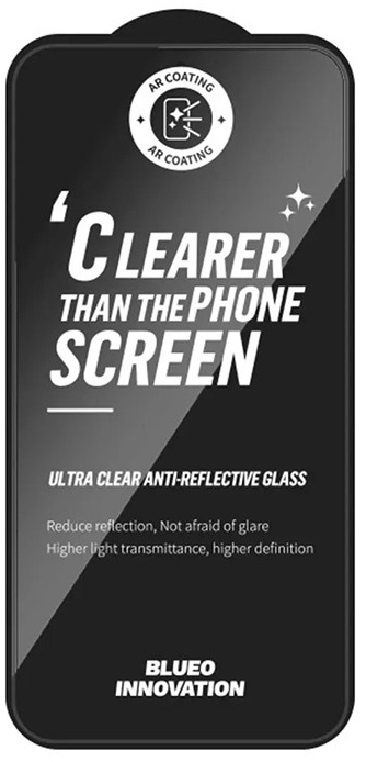 BLUEO AR Anti-reflective для Galaxy S25+/S24+, Black (ультра-прозрачное) WB-S25+