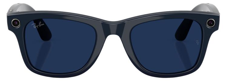 Умные очки Ray-Ban Meta (Gen 2) Wayfarer S50 (M), Shiny Cosmic Blue/Transitions Sapphire (6628MF50)