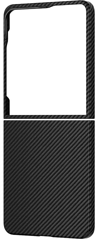 Чехол uBear Supreme Case Kevlar с Magsafe для Samsung Galaxy Z Flip 8, черный (CS664BL69SP-SZ26M)