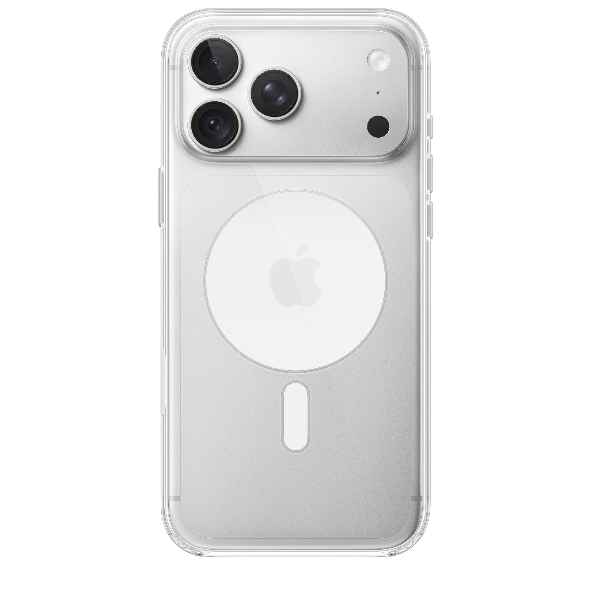 Чехол Apple Clear Case с MagSafe для iPhone 18 Pro Max, прозрачный (MKDV4ZM/A)