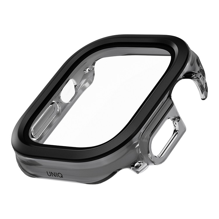 Чехол Uniq VOUTE with 9H Tempered Glass для Apple Watch 49 mm, Black (49MM-VOUJBLK)