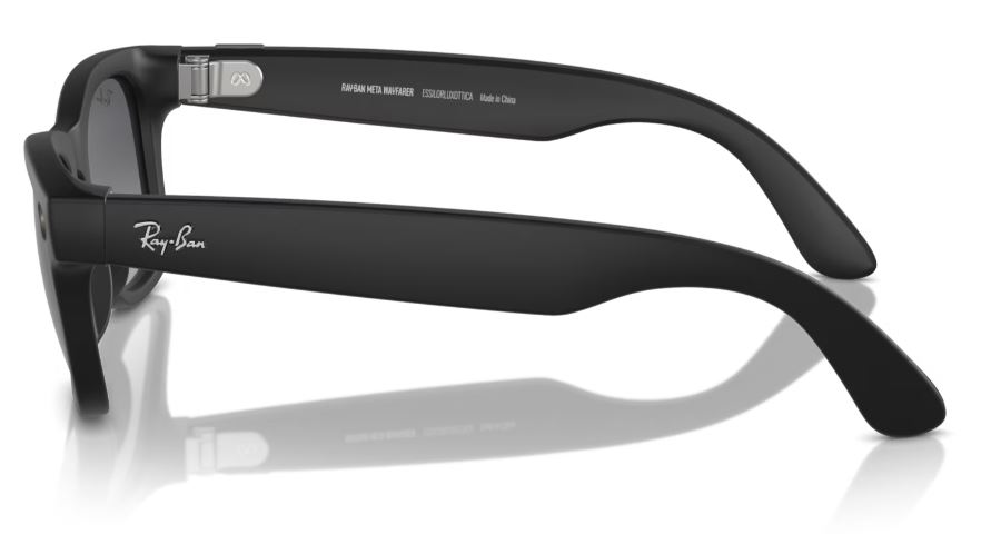Meta Ray-Ban Wayfarer RW4006 150-50 Matte Black/Polar Gradient Graphite (8056597982788)