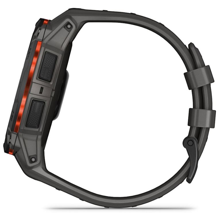 Garmin Instinct 3 50mm Solar, Black with Charcoal Silicone (010-02935-40) HK