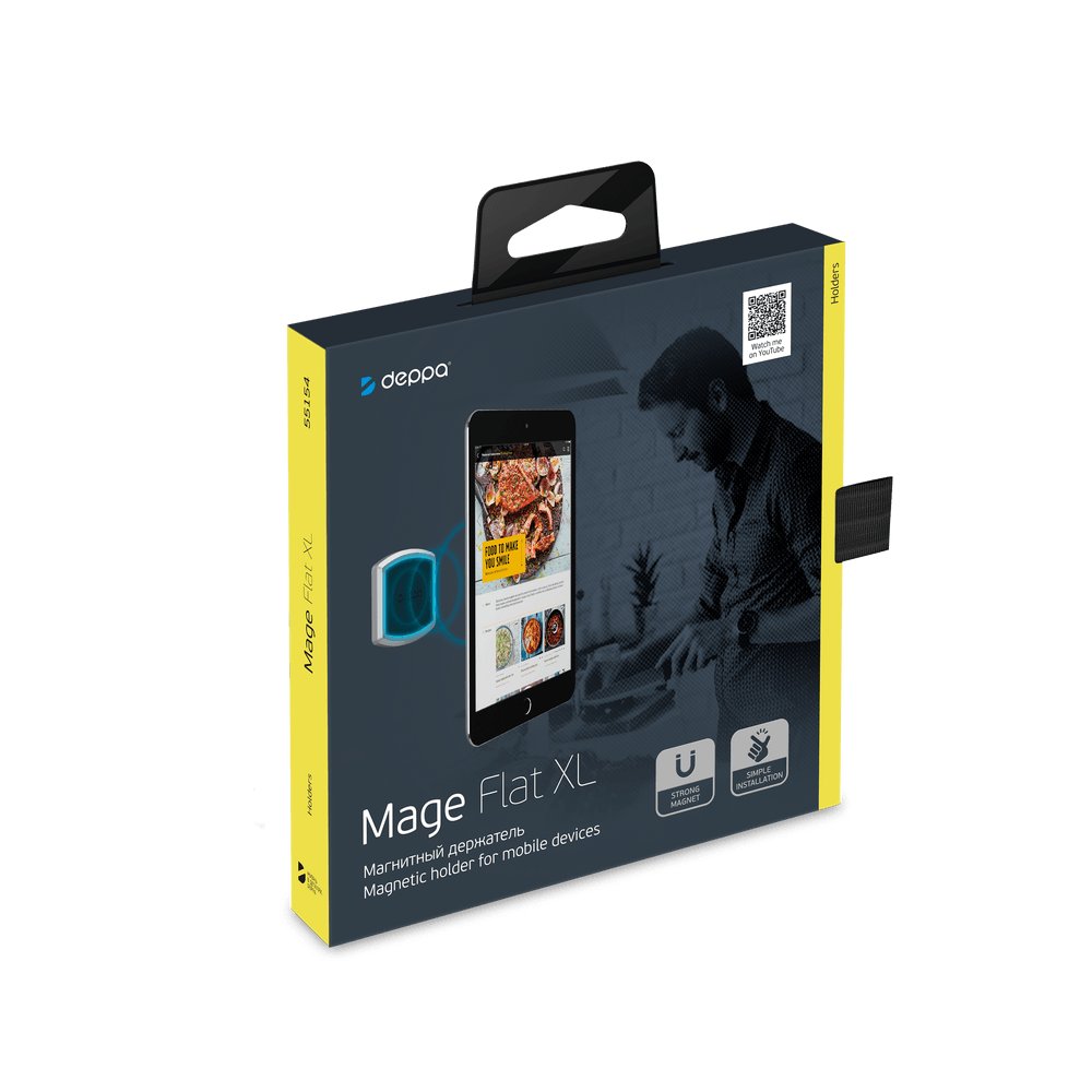 Магнитный держатель Deppa Mage Flat XL