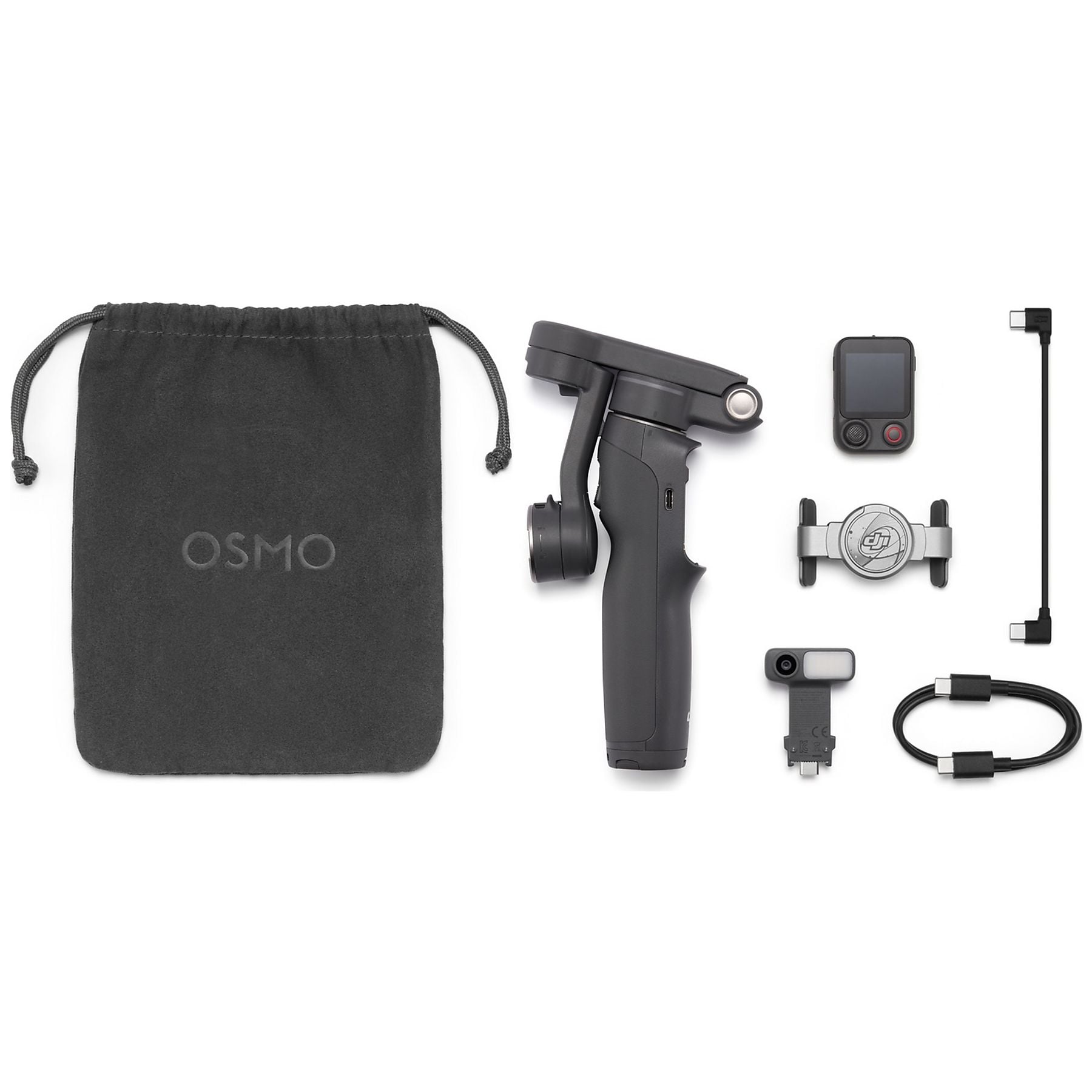 DJI Osmo Mobile 8P Advanced Tracking Combo, серый