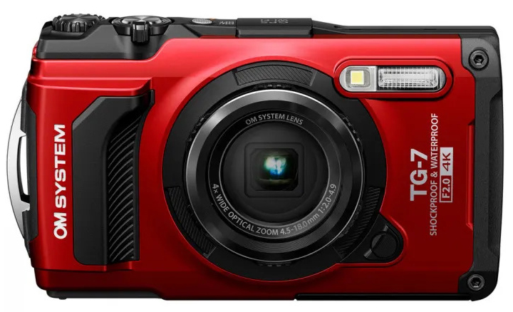 Olympus OM System Tough TG-7, красный