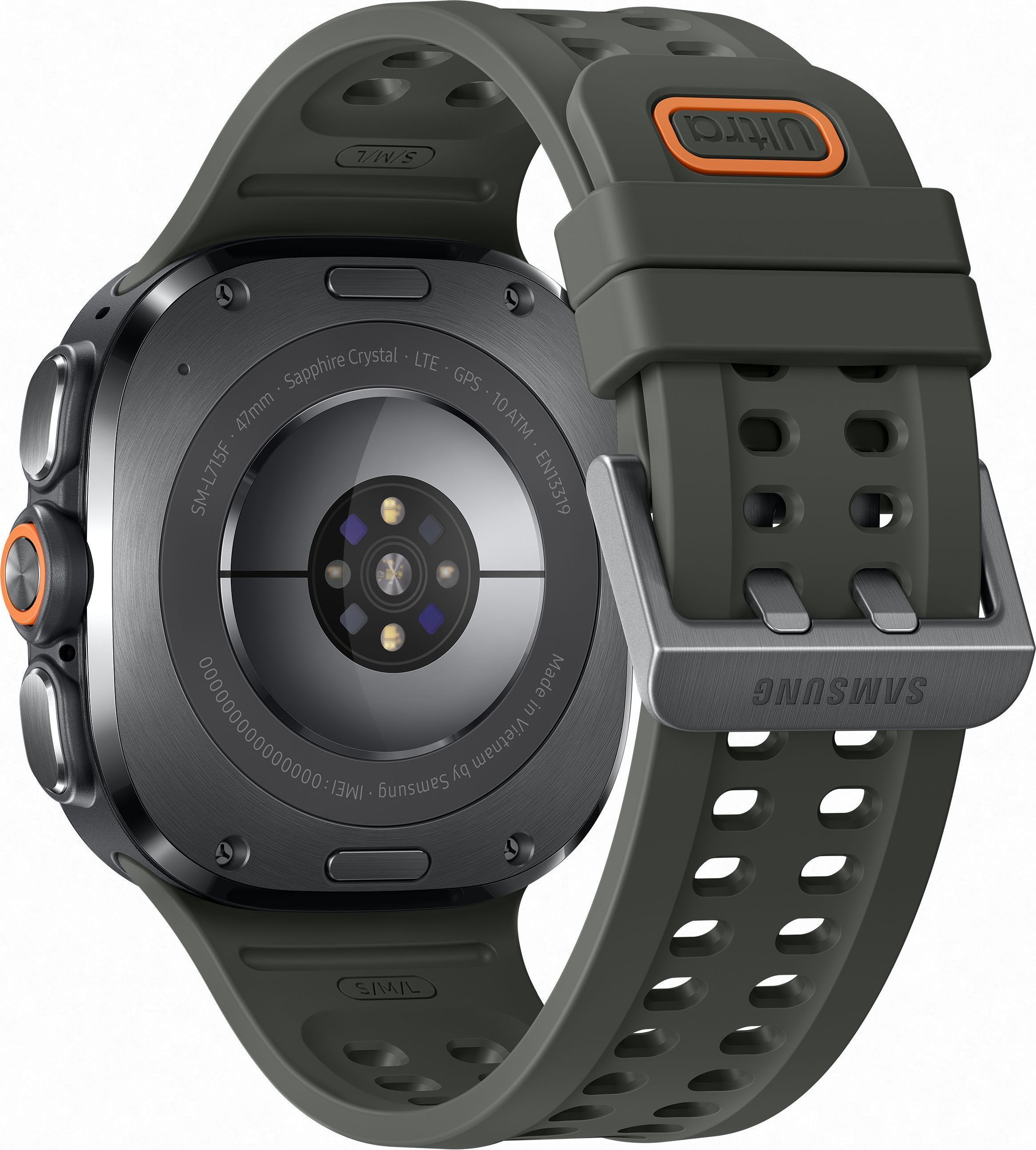Samsung Galaxy Watch Ultra2 LTE 47 мм, серый титан