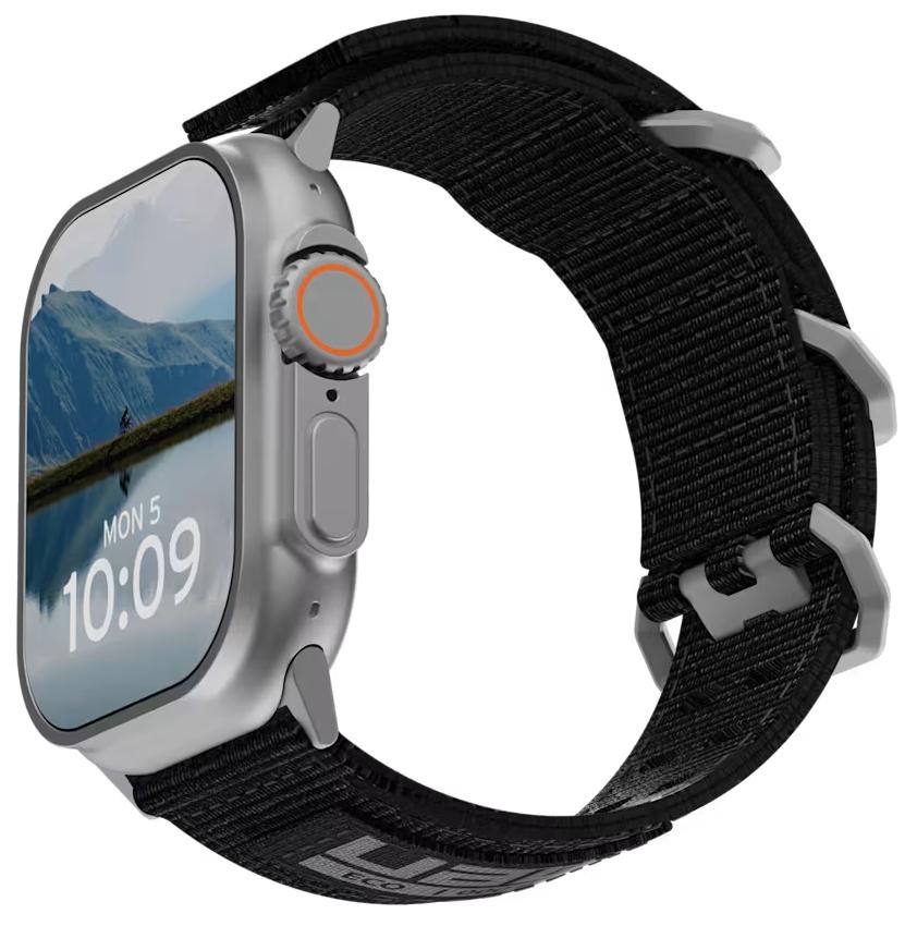 Ремешок UAG Metropolis Strap для Apple Watch 49/46/45/44/42, черный (Black) (194159114040)