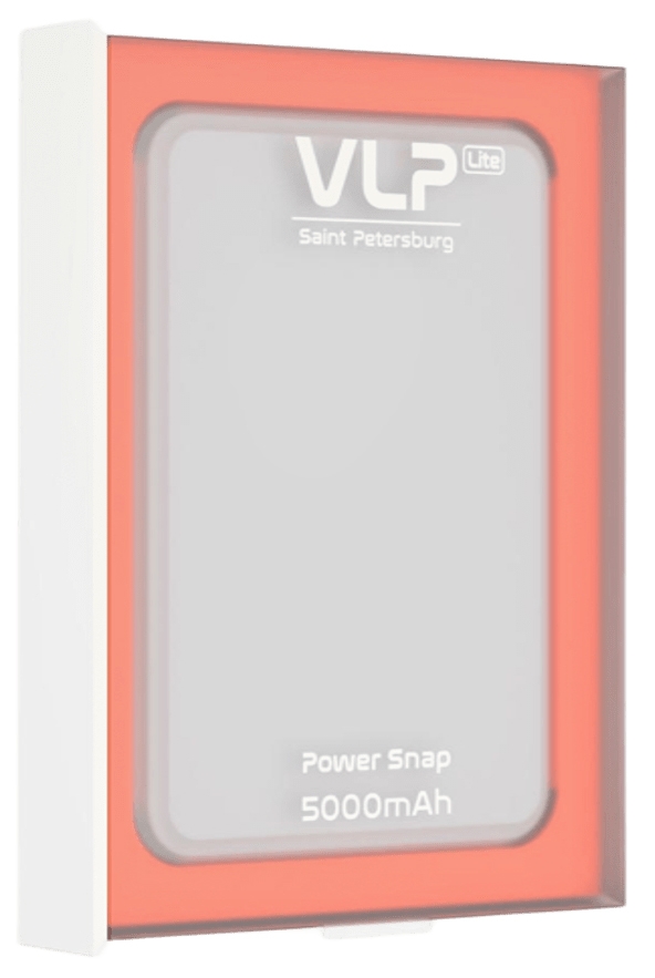 VLP LITE Power Snap 5000 mAh, 3A, MagSafe, USB-C, белый (2012002)