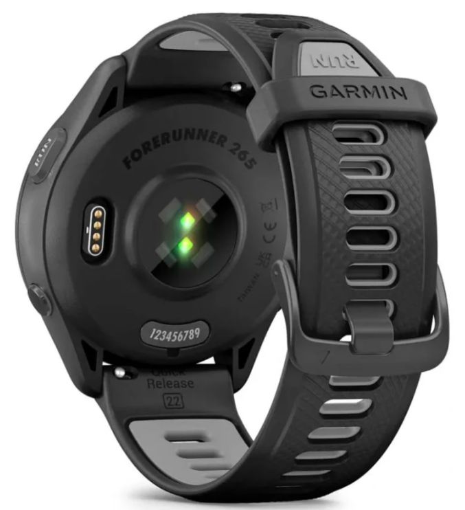 Garmin Forerunner 265, черный (010-02810-30)