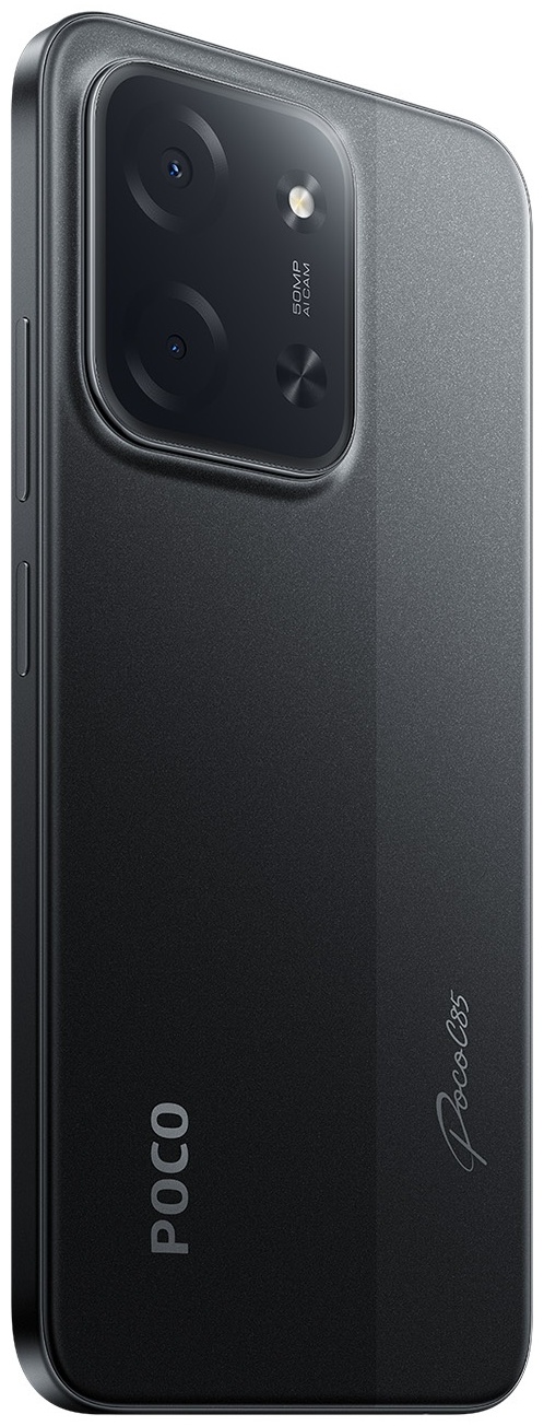 Смартфон Xiaomi POCO C85 6/128 Гб, черный