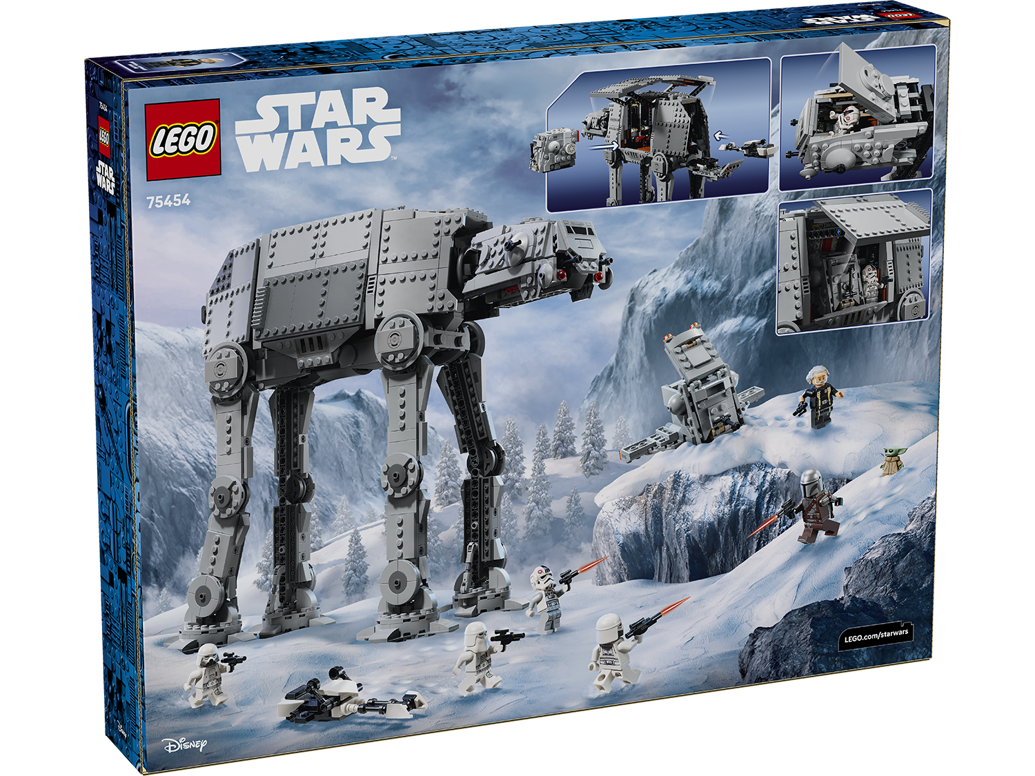 Конструктор LEGO Star Wars 75454 Имперский шагоход AT-AT с INT-4