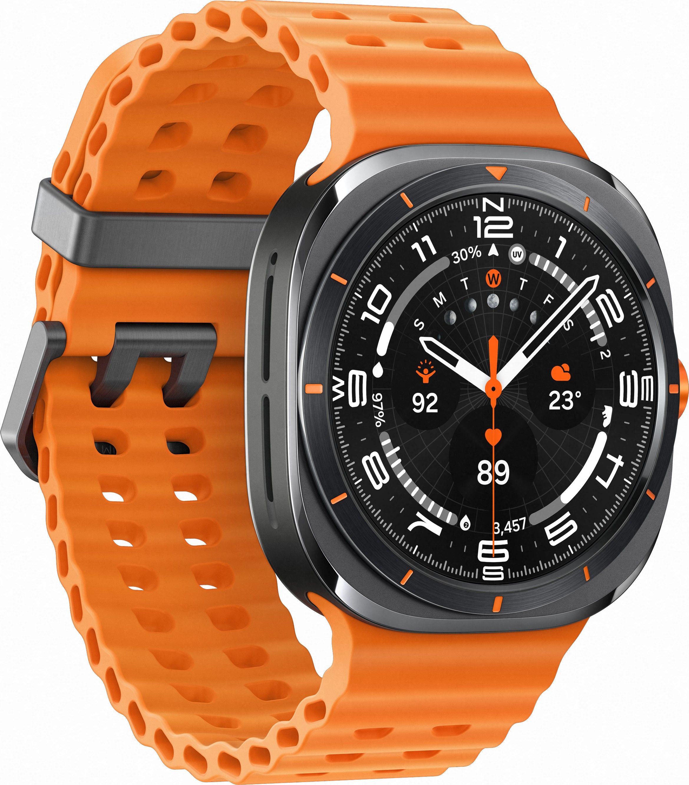 Умные часы Samsung Galaxy Watch Ultra (2025) 47мм, чёрный титан
