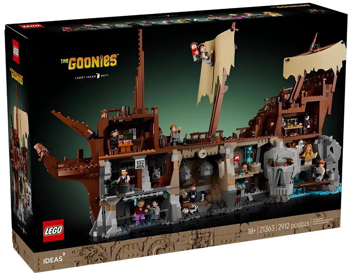 Конструктор LEGO Ideas 21363 The Goonies: Пиратский корабль «Инферно»
