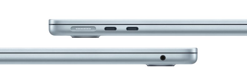 Apple MacBook Air 13 (M4, 10C CPU/8C GPU, 2025), 16 ГБ, 256 ГБ SSD, Sky Blue (небесно-голубой) MC6T4 (RU)