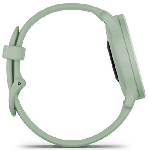 Умные часы Garmin Vivomove Sport, цвета мяты, серебристый безель, с силиконовым ремешком (010-02566-03)