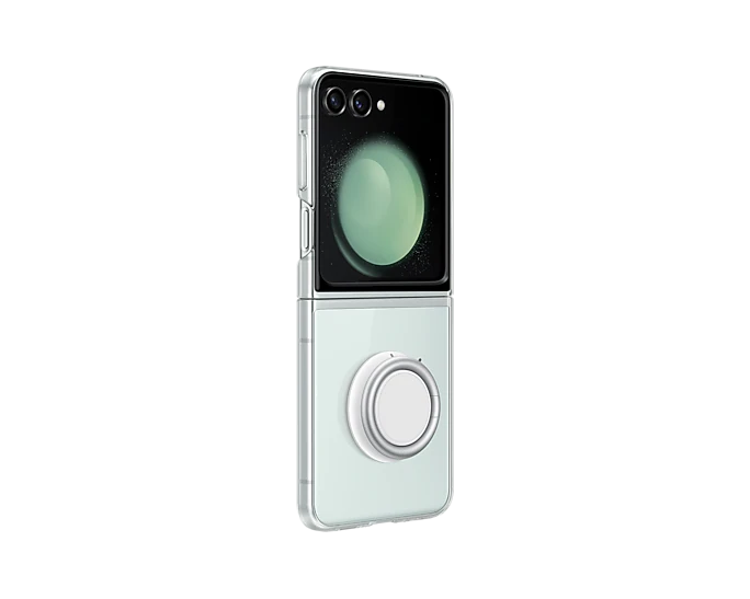 Чехол Samsung Clear Gadget Case Z Flip5 (EF-XF731CTEGRU), прозрачный