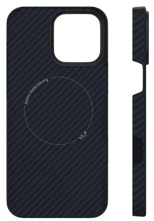 VLP Kevlar Case с MagSafe для iPhone 16 Pro Max, синий (1058046)