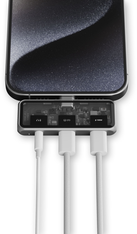 Satechi Mobile XR Hub with Audio, серый (ST-HXRAJM)