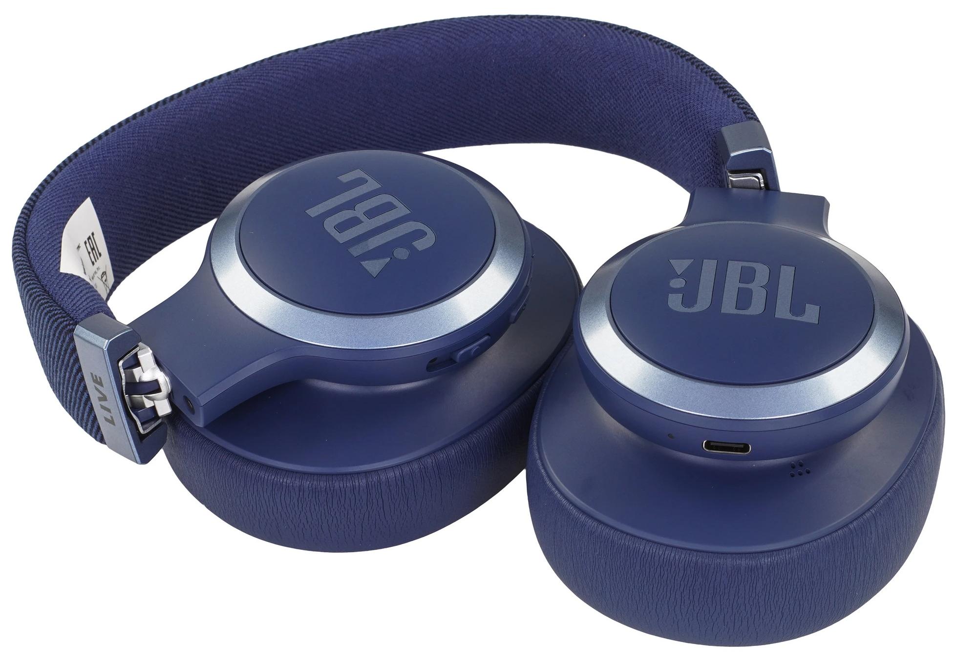 Беспроводные наушники JBL Live 770NC, синий