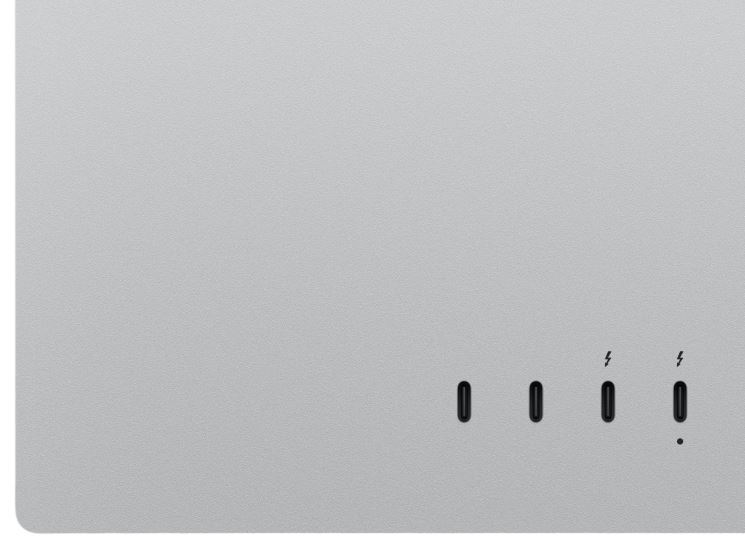 Apple Studio Display 27" Nano T-Stand, серебристый (MFF14)
