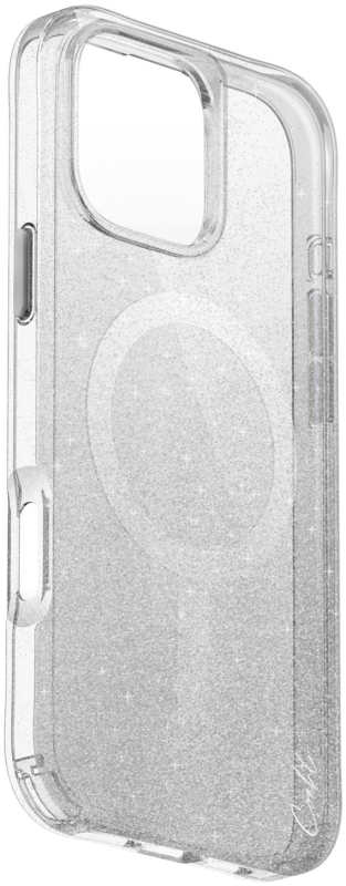 Чехол Uniq Coehl Lumino MagSafe для iPhone 16, серебристый (IP6.1(2024)-LUMMSSIL)