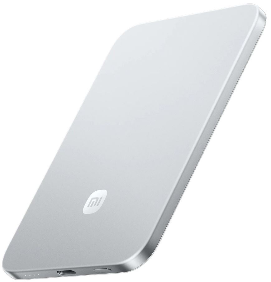 Xiaomi UltraThin Magnetic 5000 mAh, серебристый (MDY-20-EB)