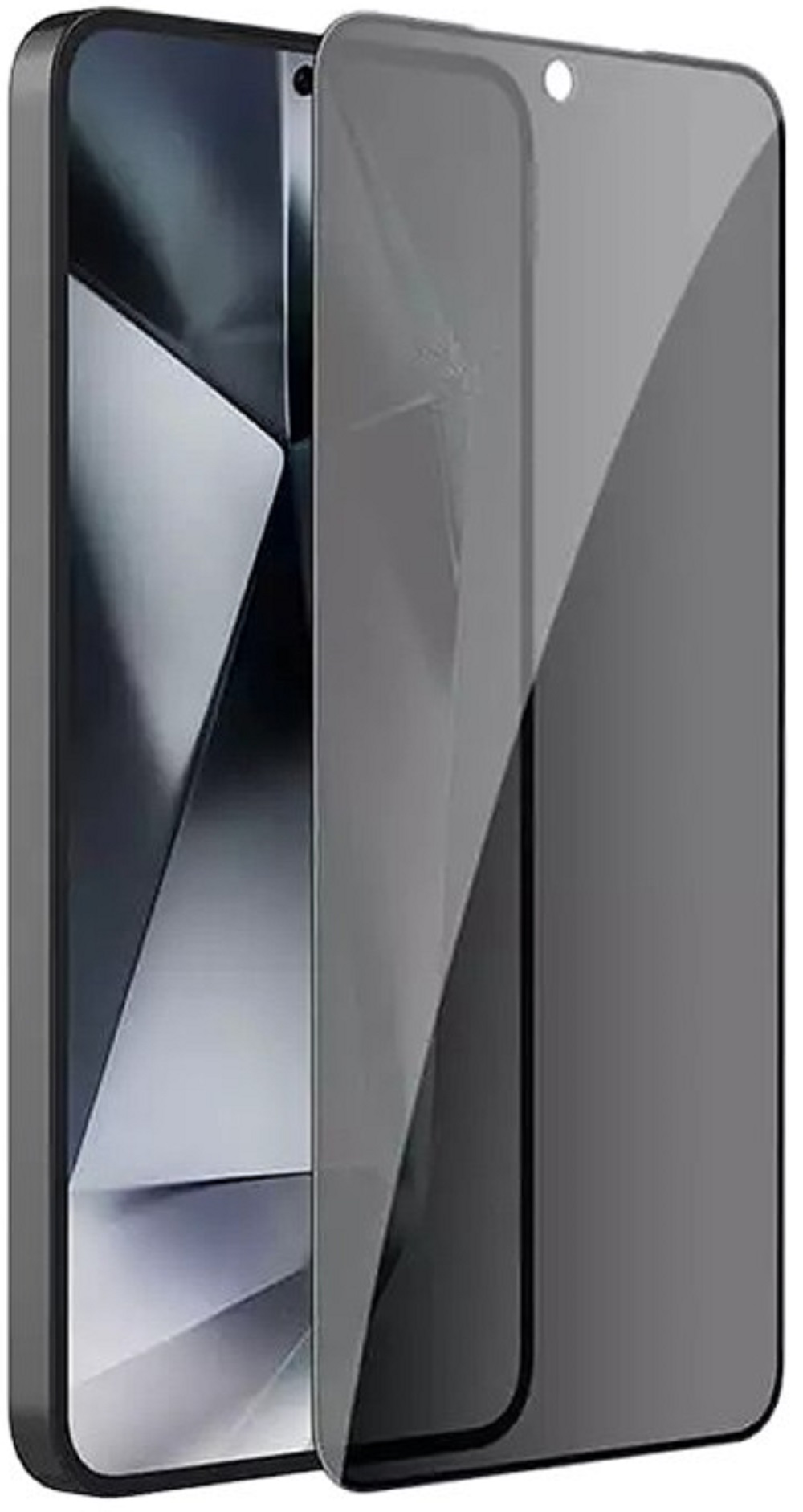 Защитное стекло Nillkin Guardian Privacy для Galaxy S25 Plus с аппликатором, с черной рамкой