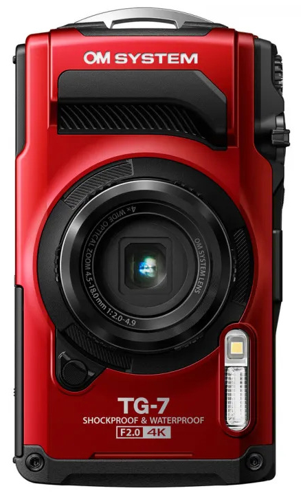 Olympus OM System Tough TG-7, красный