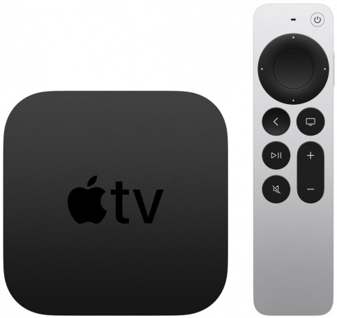 ТВ-приставка Apple TV 4K 64GB, 2021 г. черный