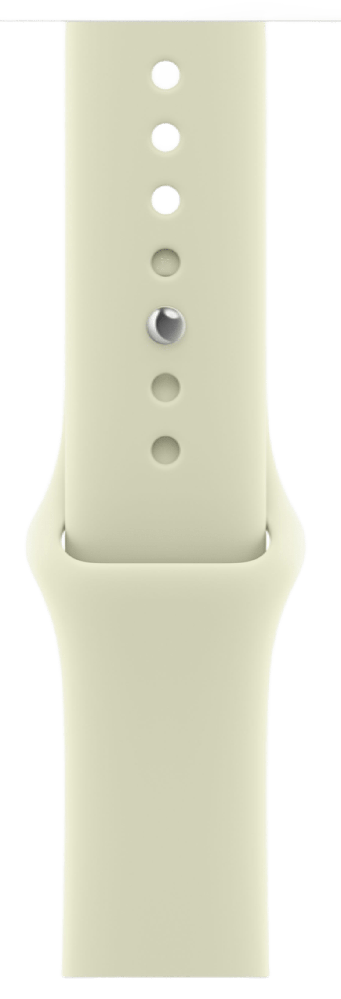 Apple Watch Series 12 46mm Light Gold Aluminum Case with Sport Band Pale Succulent